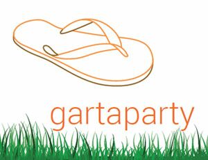 Gartaparty, beba it. web. grafik. Landquart